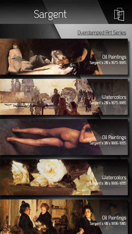 Android application Sargent HD screenshort