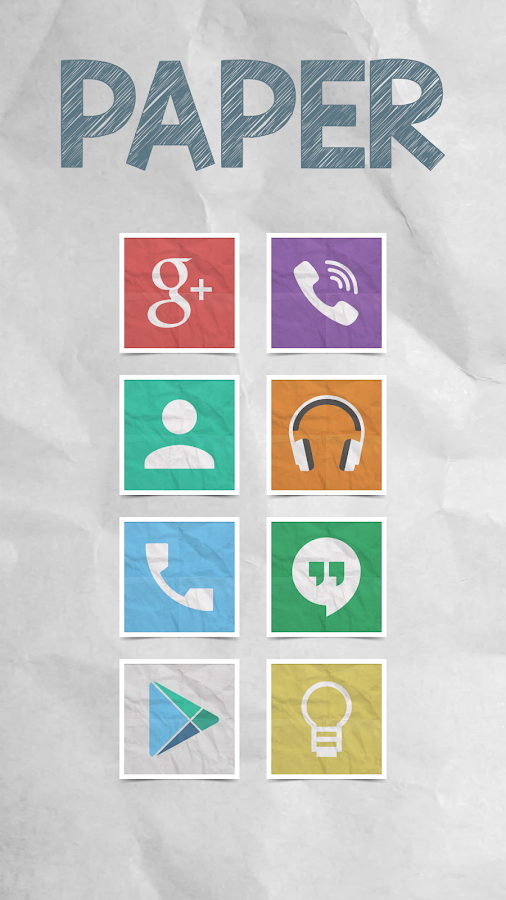 Paper - Icon Pack - screenshot