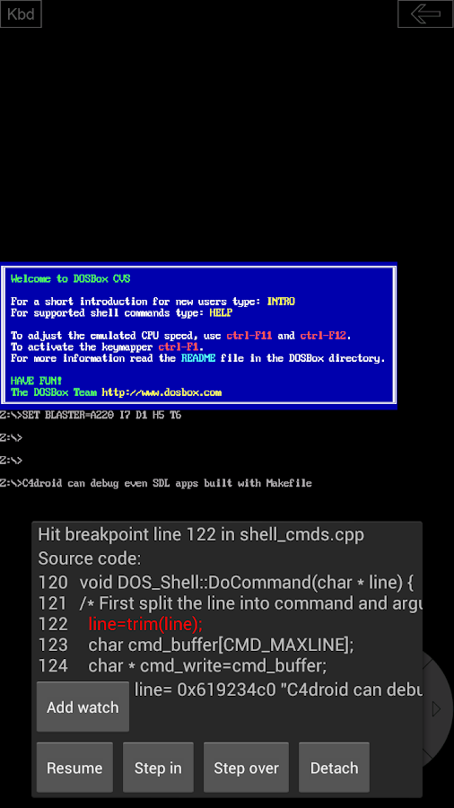   C4droid - C/C++ compiler & IDE- 스크린샷 