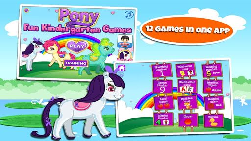 免費下載教育APP|Fun Kindergarten Games: Pony app開箱文|APP開箱王