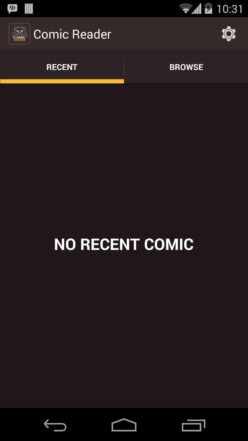 Comic Reader Screen 2