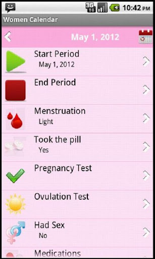 【免費健康App】Calendrier Menstruel-APP點子