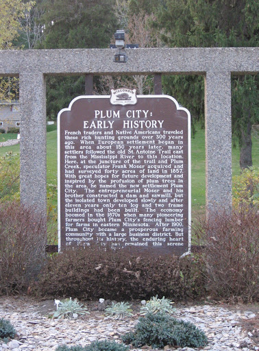 Plum City: Early History