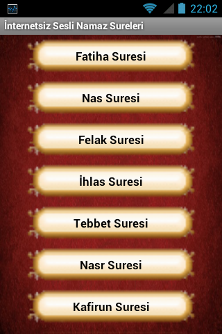 İnternetsiz Sesli sureler