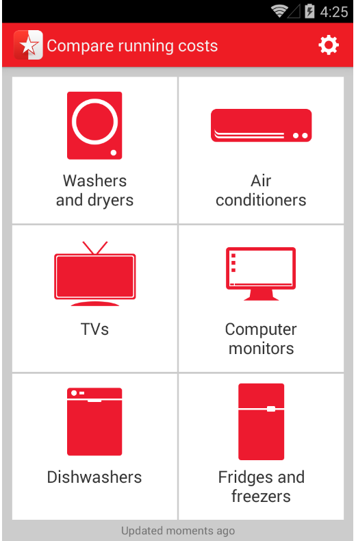    Energy Rating- screenshot  