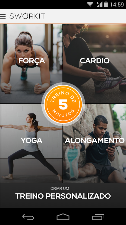 SWORKIT: Um app completo para vários tipos de atividades em casa