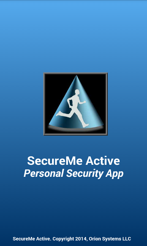 SecureMe Active Screen 1