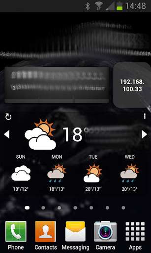 IPv4 widget