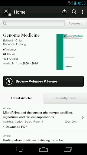 Genome Medicine