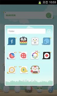 How to mod Cute Bird LINE Launcher theme lastet apk for bluestacks
