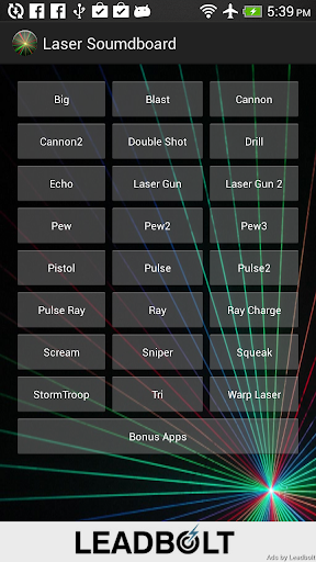 【免費娛樂App】Laser Soundboard-APP點子