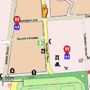 Belfast Amenities Map logo
