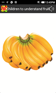 Baby learning fruit Screenshots 1