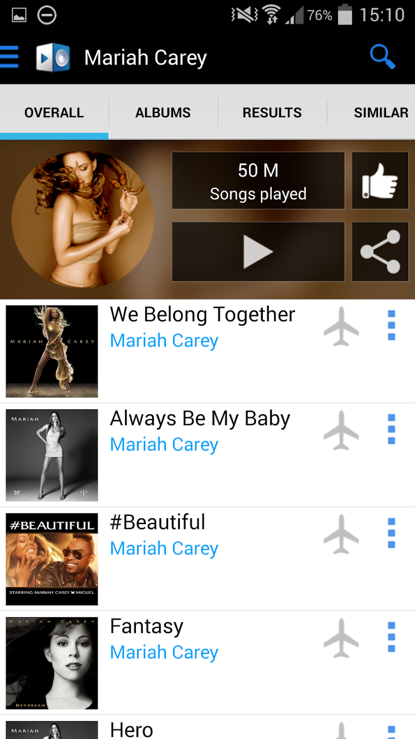 YOUZEEK Free Music Streaming Screen 3