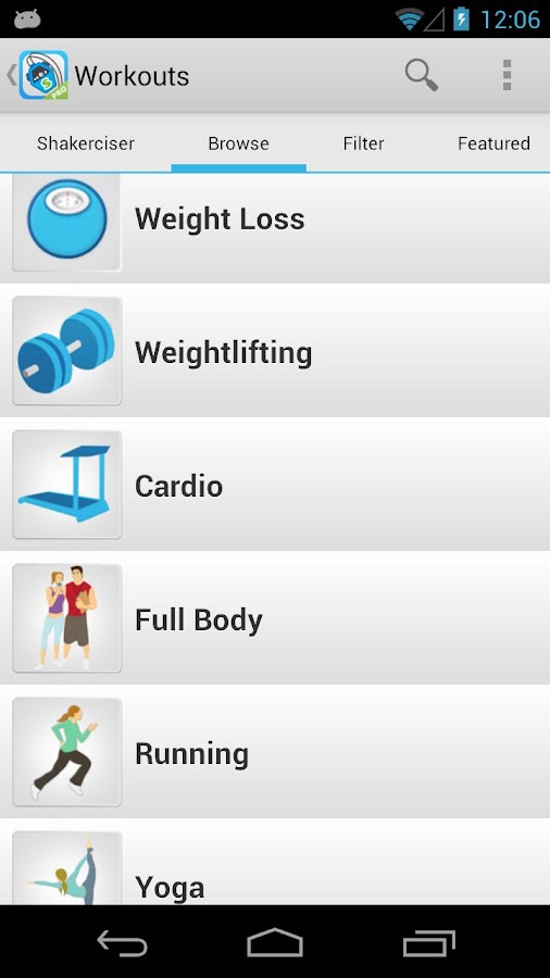 Workout Trainer Android