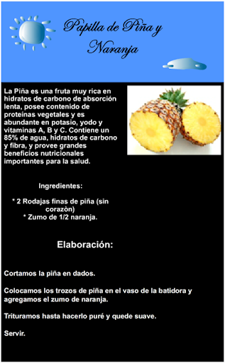 【免費健康App】Recetas para Bebés-APP點子