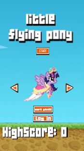 【免費街機App】Little Flying Pony 8bit-APP點子