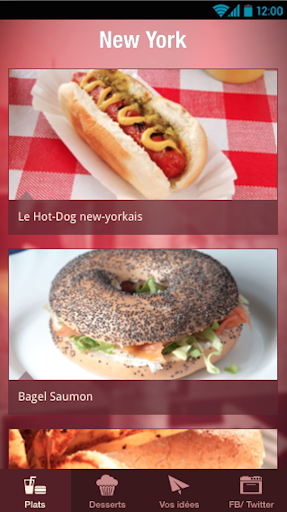 【免費生活App】New York : recettes de cuisine-APP點子