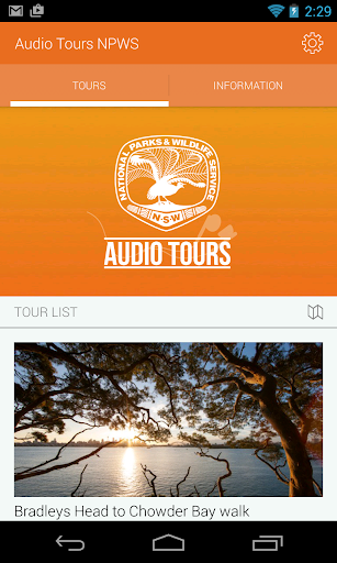 Audio Tours NPWS