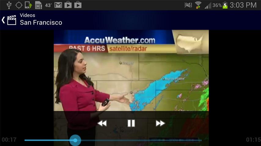 AccuWeather Platinum - screenshot