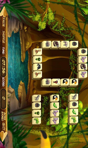 【免費解謎App】Jungle Animals Mahjong Free-APP點子