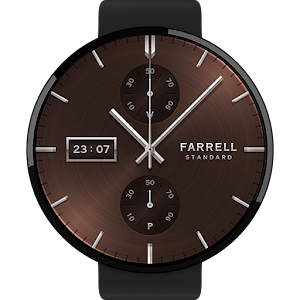 S.Brown watchface by Farrell logo