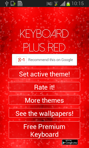 Keyboard Plus Red