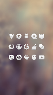 White Frost Go Apex Nova Theme apk cracked download - screenshot thumbnail