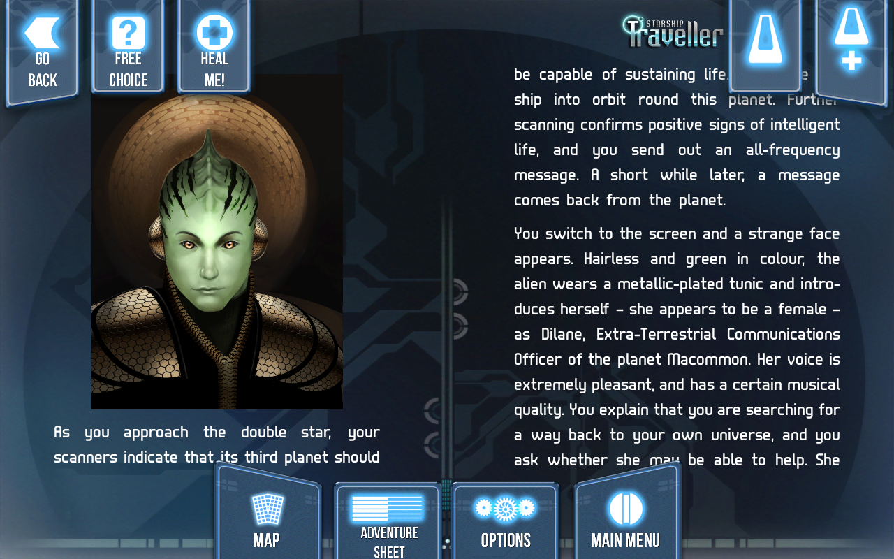 Starship Traveller - screenshot