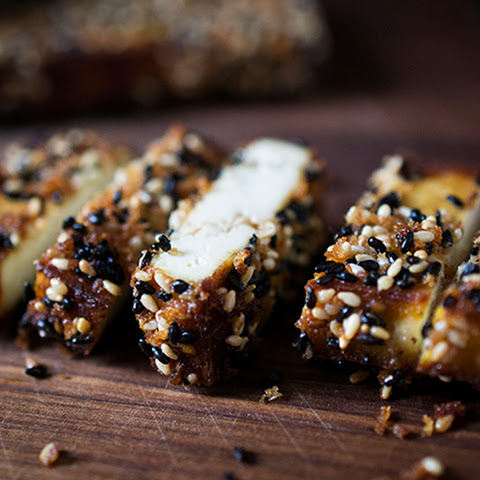 Miso Crusted Tofu Skewers