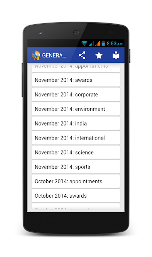 GK 2014-15 Current Affairs