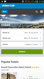 Hobart Hotels Comparison poster 1