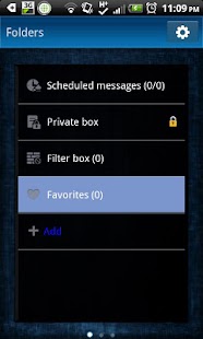 GO SMS - Lucid Screenshots 3