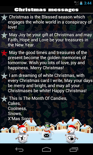 Christmas Messages