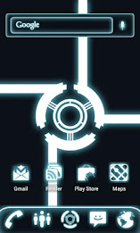 ADW Theme Glow Legacy Pro poster 1