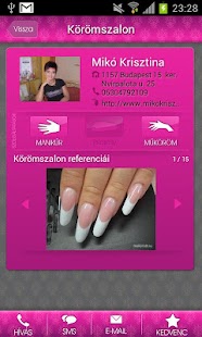 Free Körömszalon kereső APK