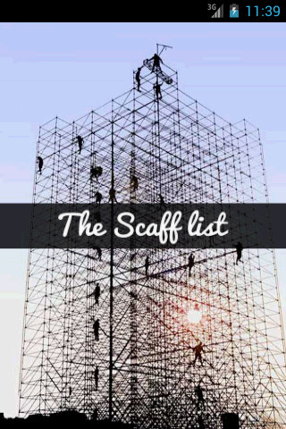 The Scaff list