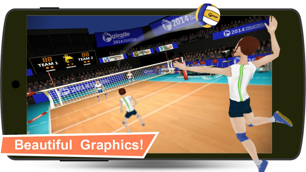 Volleyball Champions 3d Apl Android Google Play Screenshot Gambar Kata