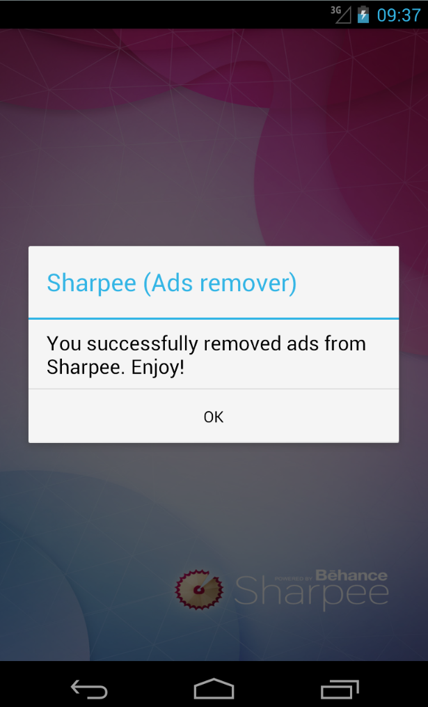 Android application Sharpee Ads Remover screenshort