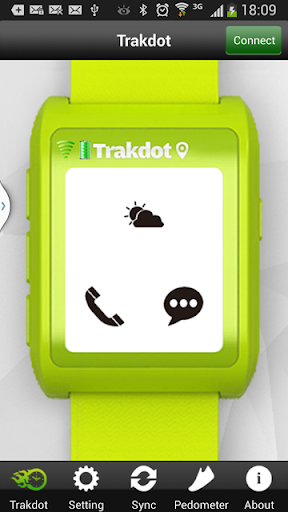 TrakdotWatch Android 4.3