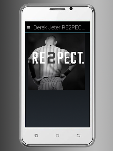 Derek Jeter RE2PECT App
