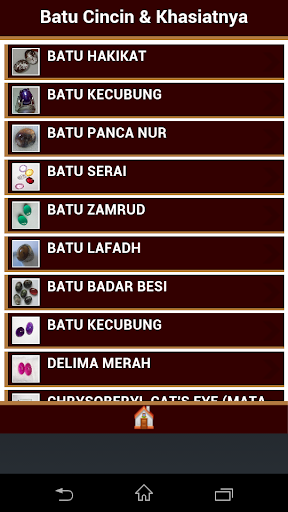 Batu Cincin Khasiatnya