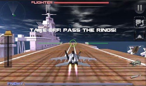 Android application Modern Air Fighter: Combat War screenshort