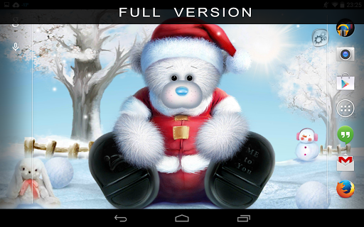 【免費個人化App】Christmas & Winter Teddy Lite-APP點子