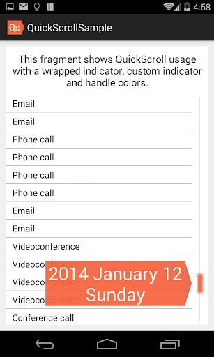 免費下載程式庫與試用程式APP|QuickScroll demo app開箱文|APP開箱王