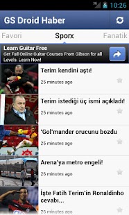 How to mod GS Droid Haber (Galatasaray) lastet apk for android