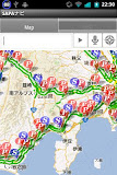 SAPAナビ 高速道路 サービスエリア パーキングエリア情報
