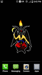 Baphomet The Sabbatic Goat Live Wallpaper (black)(圖2)-速報App