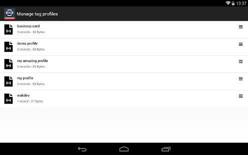   NFC Tools - Pro Edition- screenshot thumbnail   