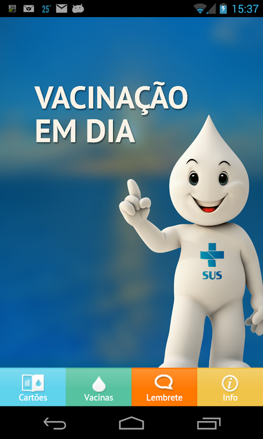   Vacinação em Dia: captura de tela 
